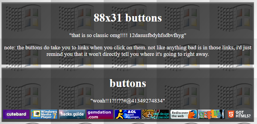 buttons